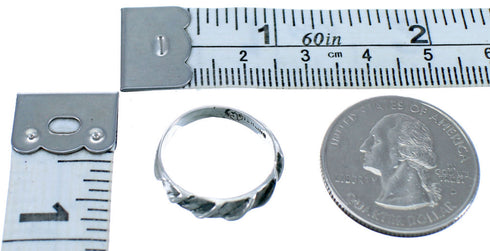 Authentic Sterling Silver Southwest Ring Size 5-3/4 RX117577